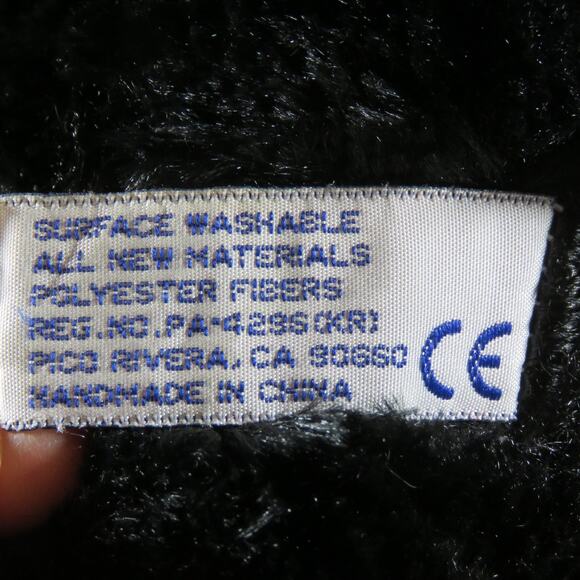 Aurora Black Bear Plush 13" Stuffed Animal Soft Toy Kids Collectible Realistic - Picture 9 of 16